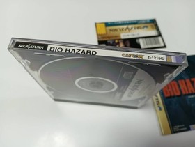 Resident Evil Bio Hazard W/Obi Sega Saturn SS Retro Used Game Good NTSC-J Japan