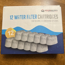 Housewares Solutions Charcoal Water Filters Keurig Coffee Machines 12 Pack New