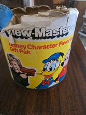 Vintage View Master Lot 2 Viewers 50 Reels Disney, Batman, Dukes, Cinderella ET