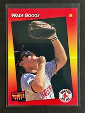 1992 Donruss Triple Play - Wade Boggs #211 Boston Red Sox Legend MLB HOF ⚾