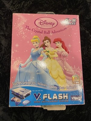 Disney Princess: The Crystal Ball Adventure (Vtech V.Flash, 2006) - NOS