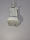 Vintage Germany Staped Porclein Boy Reading A Book 3.5 Inches — photo 5