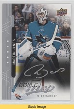 2018-19 Upper Deck MVP Silver Script Martin Jones #156 READ 7l6