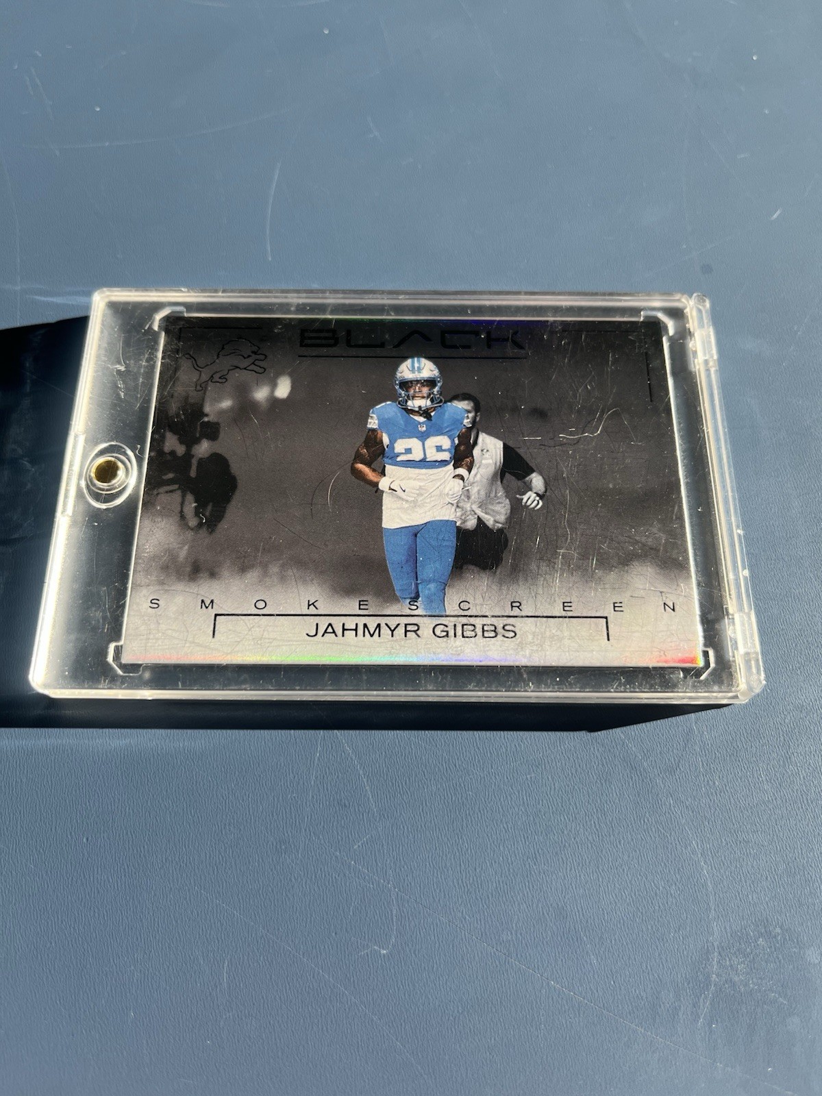 2025 Panini Black Jahmyr Gibbs Smokescreen SSP Case Hit #5
