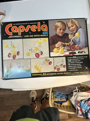 Capsela 400 STEM Construction Set of Tomorrow, 99% Complete