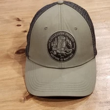 Fjallraven Hat Snapback Green Trucker Mesh Back Sweeden Nature is Waiting