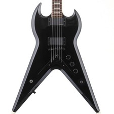 Epiphone Zakk Wylde Zv Custom Ebony Used Electric Guitar 2009