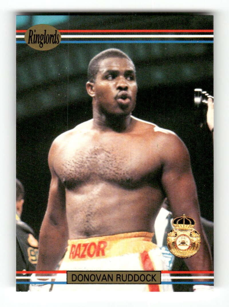 1991 Ringlords Boxing #2 Donovan Ruddock NM-NMMT TZ1 BXCP67