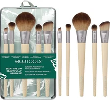 EcoTools Start The Day Beautifully Brush Set 5 Makeup Brushes Set  Sealed