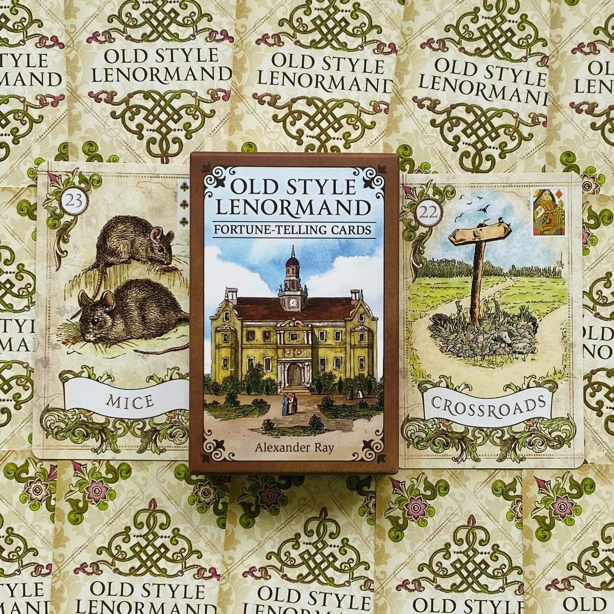 Old Style Lenormand Fortune Telling Deck US Games Alexander Ray
