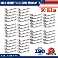 Set of 50 Truck Tire Valve Stems TR545D for Alcoa 22.5in 24.5in Aluminum Wheels