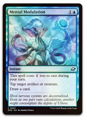 Mental Modulation #67 (Foil) (NM) Edge of Eternities EOE Magic MTG