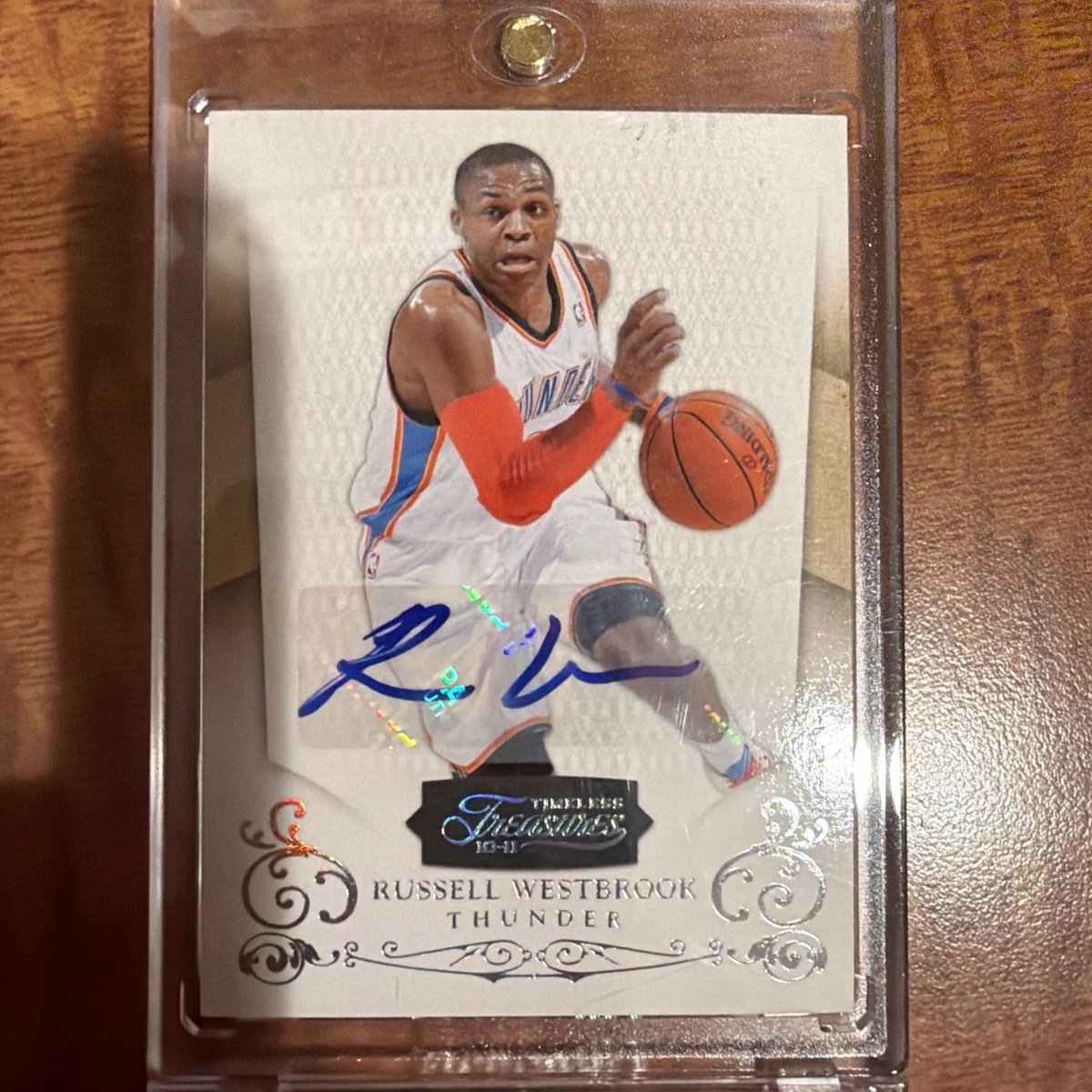 Russell Westbrook Auto NBA カード Russell Westbrook signed Donruss Elite 2009 AUTO card PSA/DNA