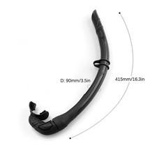 Silicone Foldable Snorkel With Compact Storage Case Women Men Snork SERF