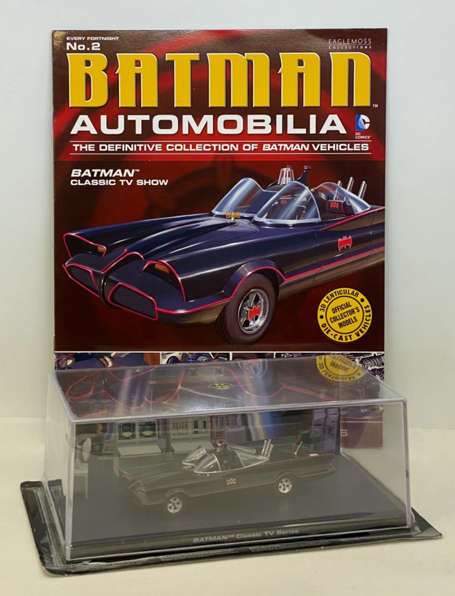 Batmobile Classique Série Télé - Eaglemoss Fabbri 1:43 Batman - Neuve