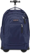 JanSport Driver 8 Rolling Backpack Wheeled Travel Bag with 15-Inch Laptop Sleeve