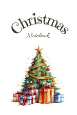 Christmas Notebook: Christmas tree paperback - Blank notebook -6x9in: Ideal for