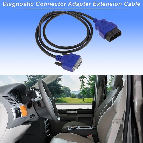 FüR Ford OBD2 Adapterkabel Diagnosekabel FüR J1962 Fahrzeuge 16Pin 493113-image