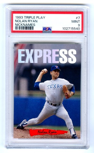 Nolan Ryan #7 1993 Donruss Triple Play Nicknames card