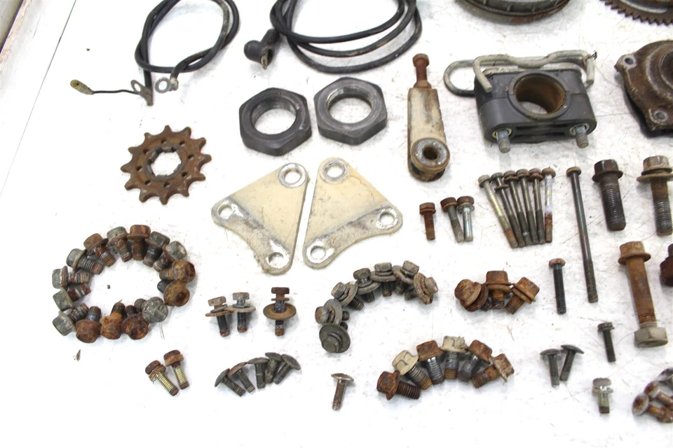 1989 Yamaha Breeze 125 Chassis Bolt Kit Hardware Motor Mount Wire One Way Clutch - Image 2 of 4