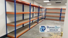 Longspan shelving 2.4m heavy duty racking warehouse, storeroom, garage boltless