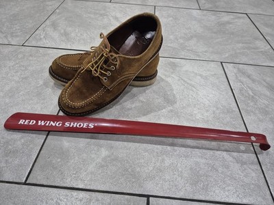 RARE Red Wing Shoes 23  Long Handled Hanging Shoe Boot Horn Metal Heavy Duty