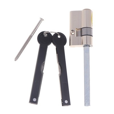 Copper Automatic Fingerprint Lock Cylinder With Tail C-Class Core Anti-theft