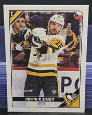 19-20 Topps Sticker Dominik Simon 🚨🚨🚨 Pittsburgh Penguins 