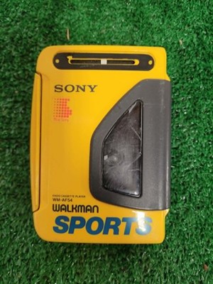 Sony WM-AF54 WalkMan Sport Radio Cassette Player Tuner Button Broken Off
