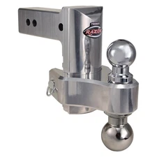 Trimax TRZ6ALHD - HD Adjustable Drop Hitch, Pin & Clip