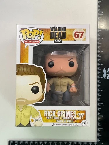 Funko Pop! The Walking Dead: Rick Grimes #67 Vinyl Figure +PROTECTOR i04