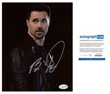 BRETT DALTON SIGNED AGENTS OF S.H.I.E.L.D. GRANT WARD HIVE 8x10 PHOTO - ACOA COA