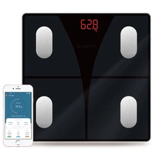 Scale for Body Weight and Fat Percentage, Digital Bathroom Smart Bluetooth Scale