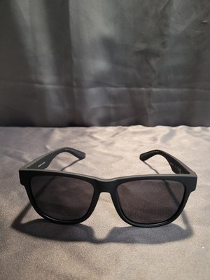 Goodr Hooked on Onyx UV Protection Polarized Lens Sunglasses All Black
