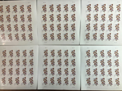 2 OUNCE 4-EVER  - FLOWERS / WEDDING - 25 SHEETS OF 20 (500)