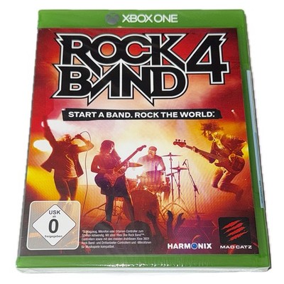 sealed: Rock Band 4 Deutsche Version Neu Xbox One Rhythmus Spiel  rockband rare