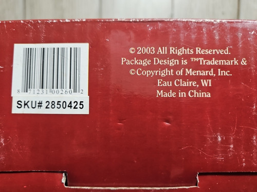 ENCHANGED FOREST, Snowman, 16 pc Christmas DINNERWARE SET, New, Menards, 2003 - Picture 19 of 19