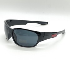 Sports Sunglasses Men Youth Baseball Fishing Running Cycling Shades Dark Black