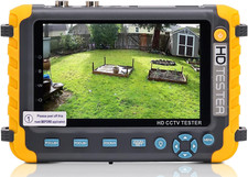 5 Inch 4 in 1 CCTV Monitor Tester, AHD/TVI/CVI/CVBS Coaxial Analog Video CCTV Te