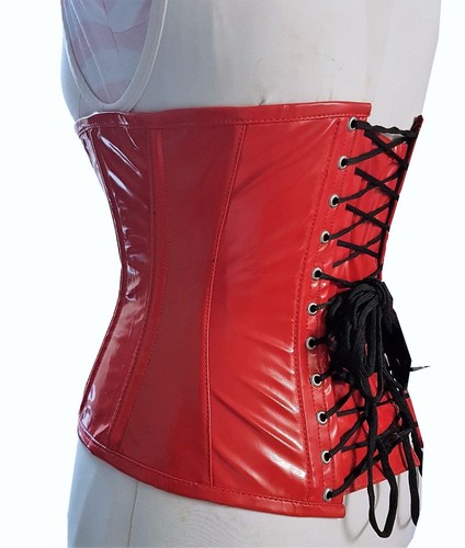 Corsé PVC Falto ROJO Alta Calidad Cintura reductora disponible en diferentes colores - Imagen 3 de 8