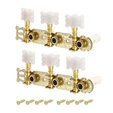 Classical Guitar String Tuning Pegs Machine Heads Tuners Tuning Keys 3L3R Gold