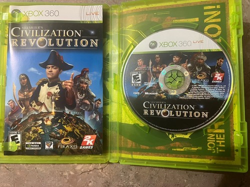 Xbox 360 : Sid Meiers Civilization Revolution VideoGames ( T-9) - Picture 2 of 2