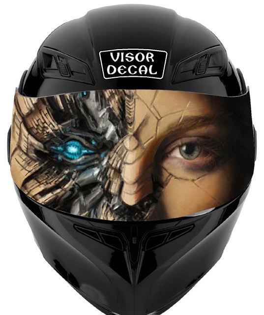V05 VISOR TINT DECAL Helmet UNIVERSAL Fits All Sport Bike