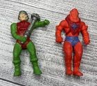 Vintage Masters of the Universe He-Man-Beast-Man Figure Eraser Lot 1984 MOTU