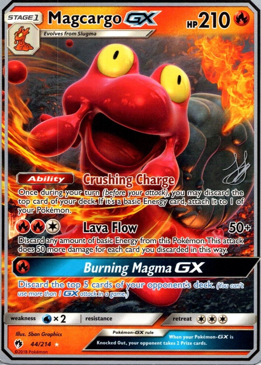 Magcargo マグカルゴ 英語版 ポケモンカード 海外版 マグカルゴex - メルカリ