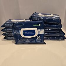 McKesson StayDry Washcloths Personal Wipe Disposable Aloe 10 Packs of 50 Scented