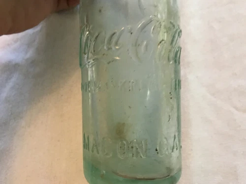 Coca Cola Straight Sided Vintage Bottle, Macon, Georgia