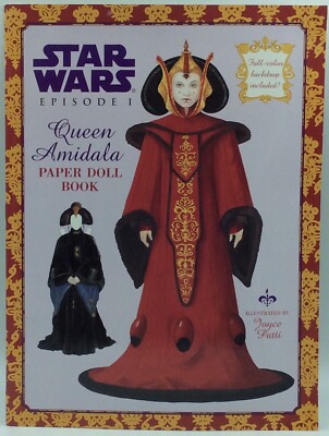 NEW Random House Star Wars Episode I QUEEN AMIDALA Paper Doll Book FREE SHIP 490590620649 | eBay
