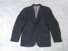 Tom Tailor Blazer Mens 42 Wool Black Sport Co...
