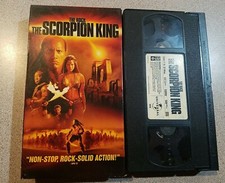 The Scorpion King VHS, 2002 Dwyane "The Rock" Johnson